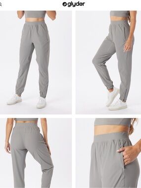 Glyder Taupe Performance Motion Joggers